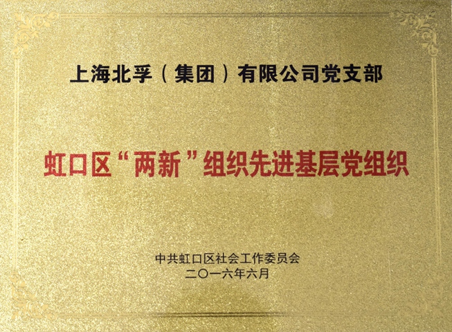 虹口区“两新”组织先进基层党组织